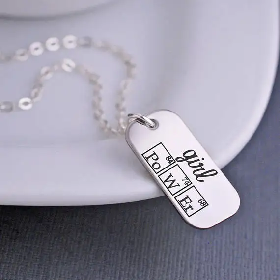 Вдохновляющие украшения Φ Geek ожерелье &quotНаука&quot Kids Gift YP3759|Ожерелья с подвеской|