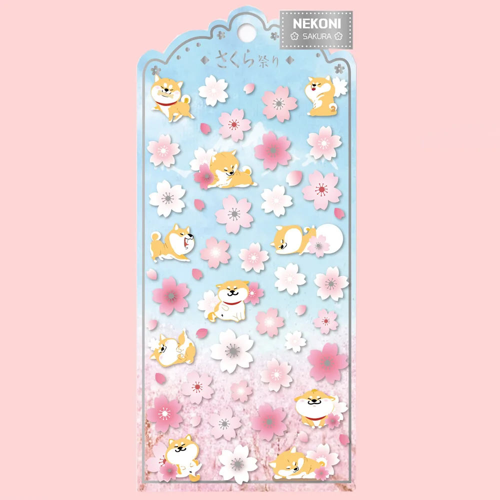 20шт/1 лот Kawaii cherry blossom дневник путешественника планировщик декоративные мобильные наклейки Скрапбукинг Ремесло Канцелярские наклейки - Цвет: chaiquanyinghua