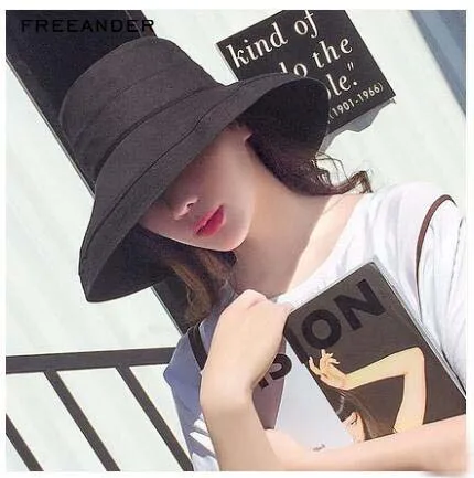 Панама однотонная Freeander для рыбалки модная пляжная шляпа женская одежда летние