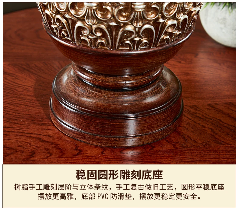 Qiseyuncai американская Ретро креативная смоляная настольная лампа теплая гостиная гостиничная комната кабинет спальня прикроватное освещение NB0009