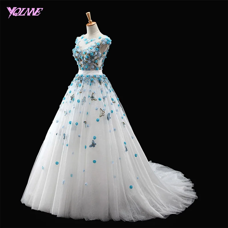 YQLNNE 2018 Quinceanera Dresses Ball Gown Sweet 16 Dress Lace Embroidery Tulle Vestidos De Debutante 15 Anos | Свадьбы и торжества