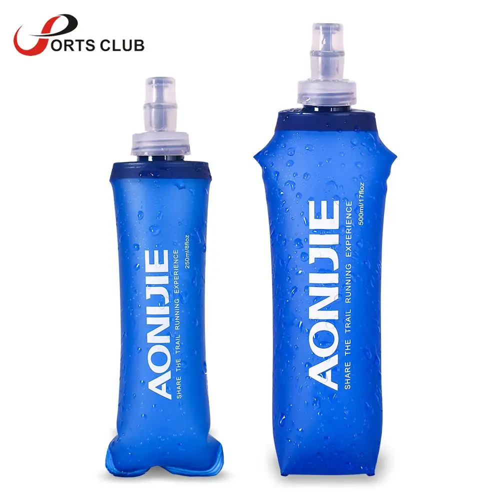Спортивный складной мягкий чайник для бега из ПВХ без бисфенола|cycling water bottle|cycling
