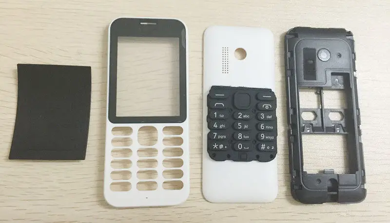 Классическая Крышка корпуса для клавиатуры Nokia 215 N215 и отвертка | Мобильные