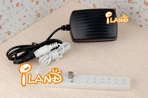 1:12 Кукольный домик миниатюрная мебель лампа аксессуары DIY портативный адаптер Шесть розеток полосы трансформатор 12 В Классические игрушки LA004B