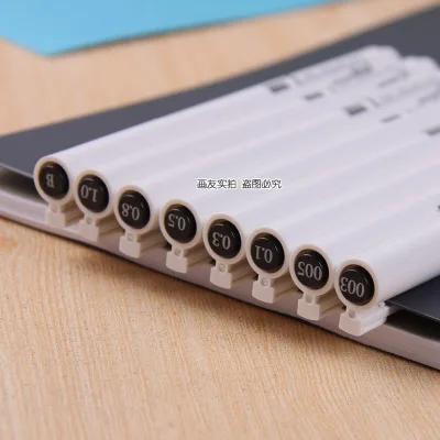 

Сделано в Японии Marvy изогнутым наконечником ручка эскизная ручка чертежная ручка рисованной анимации Ограниченная серия профессиональных