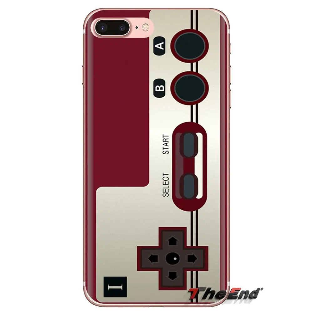 Прозрачные мягкие чехлы смешной игровой контроллер ретро для iPod Touch Apple iPhone 4 4S 5 5S