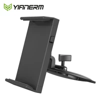 yianerm cd slot tablet car phone holder for iphonefor ipad miniair 129 7 pro supportandroid tablet7 10 1 mount stand