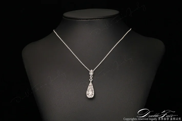 Женское вечерние тажное ожерелье с цепочкой в классическом стиле|chain necklace|drop
