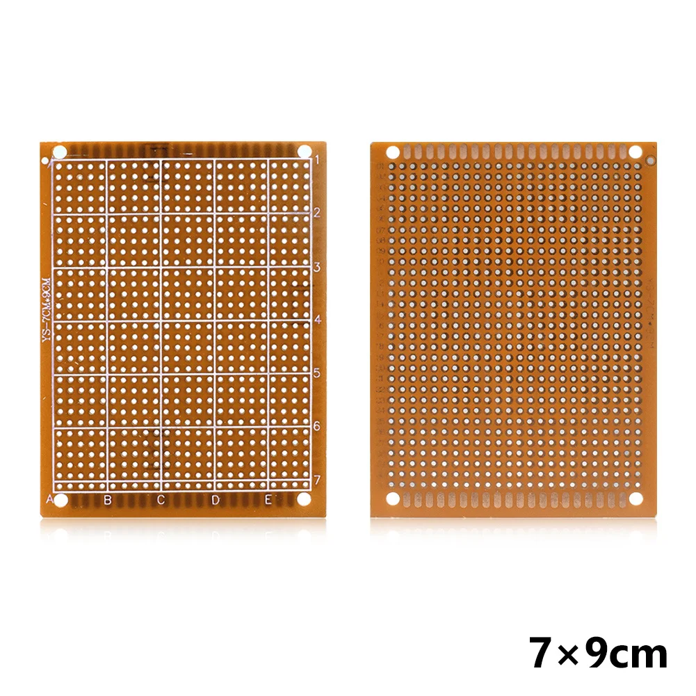 10 шт. 5x7 см PCB прототип Универсальный печатная плата для DIY Arduino универсальная