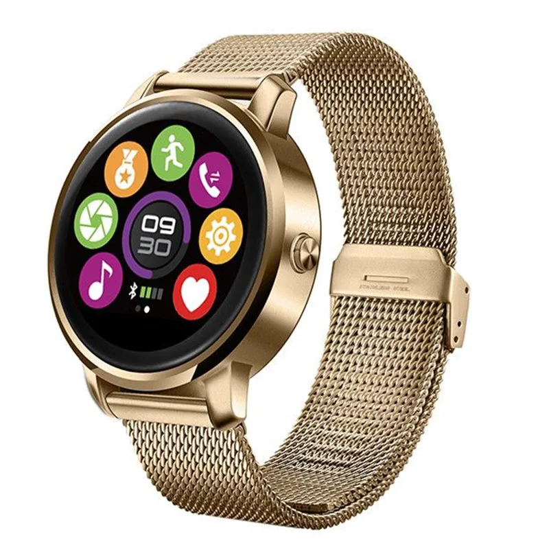 Bluetooth F1 Смарт Часы Heart Rate 1.22 дюймов HD IPS Экран Разрешение 240*240 SmartWatch телефон для IOS