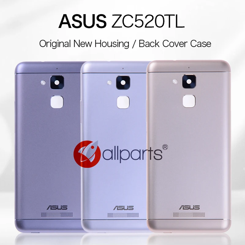 Оригинальный Корпус для ASUS Zenfone 3 Max ZC520TL задняя крышка Батарея Дверь Замена с