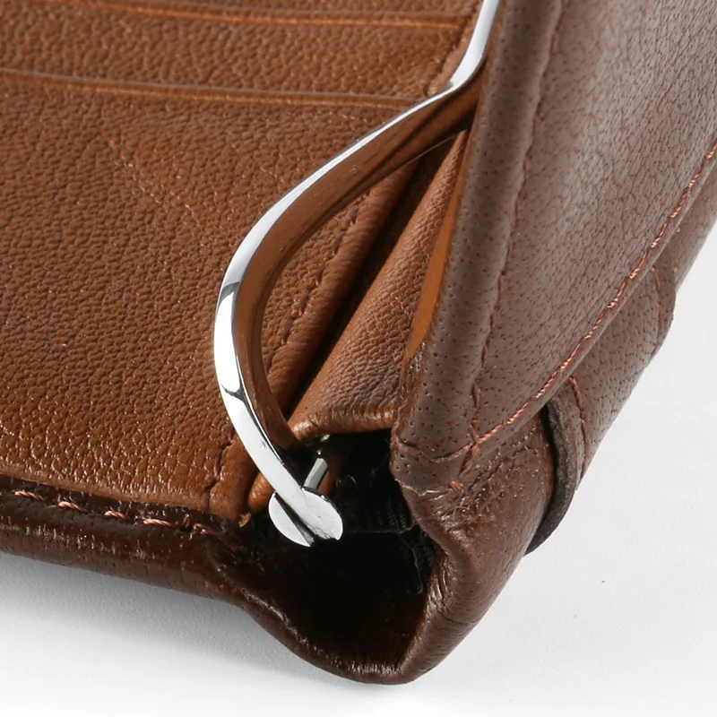 Лидер продаж! Высококачественный модный мужской кошелек из натуральной кожи с