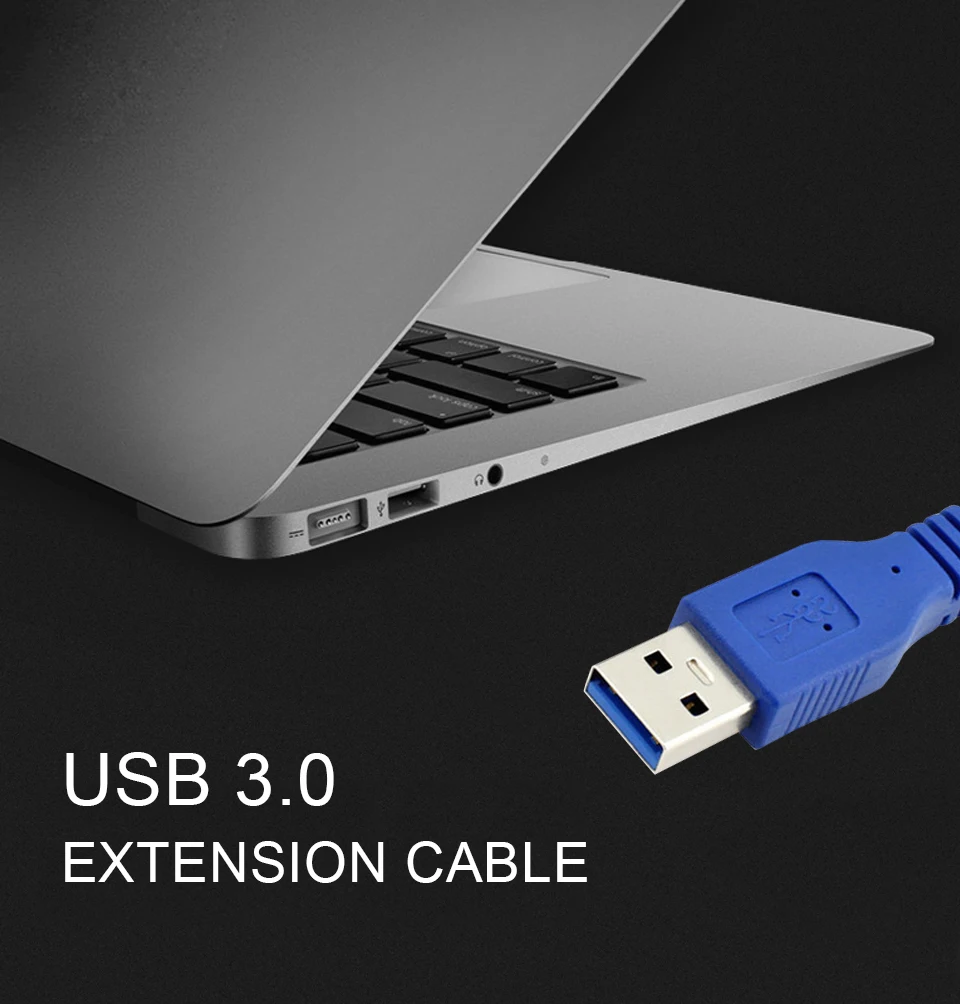USB Удлинительный кабель Высокоскоростной USB 3,0 удлинитель данных для Smart tv PS4 ноутбука мужчин и женщин кабели для настольного принтера компьютера