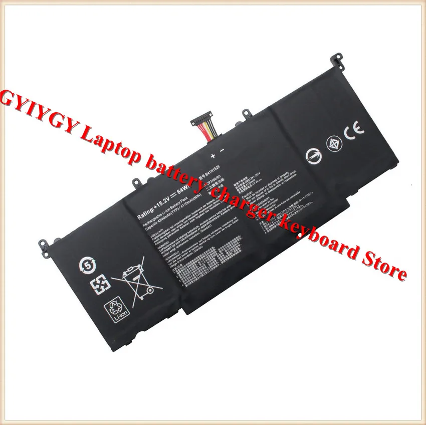 B41N1526 Батарея Замена для Asus ROG Strix GL502 GL502V GL502VT GL502VT-1A GL502VM S5 S5VT6700 GL502VT-BSI7N27 0B200-019400