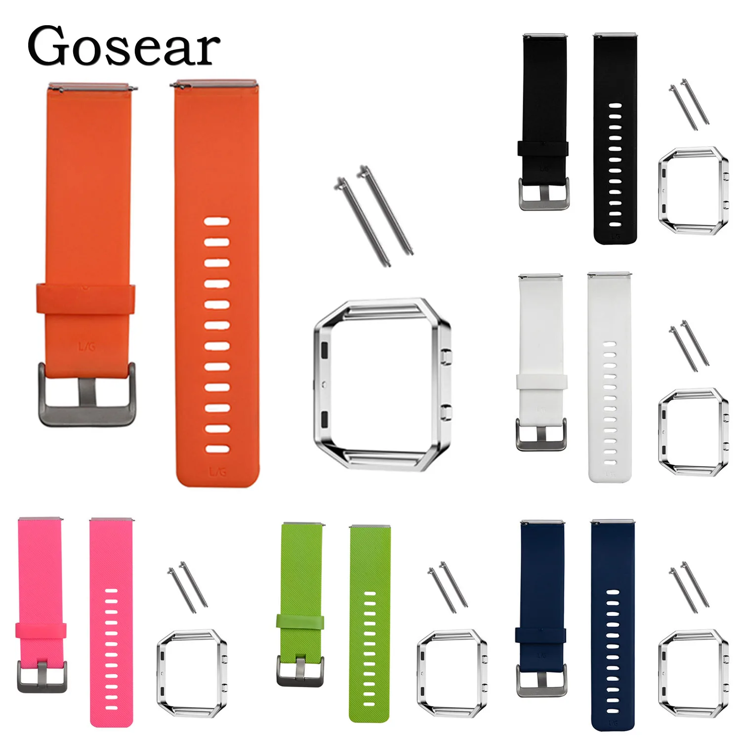 Браслет Gosear для смарт часов 23 мм сменный ремешок фитнес трекера|band wrist bands|fitbit