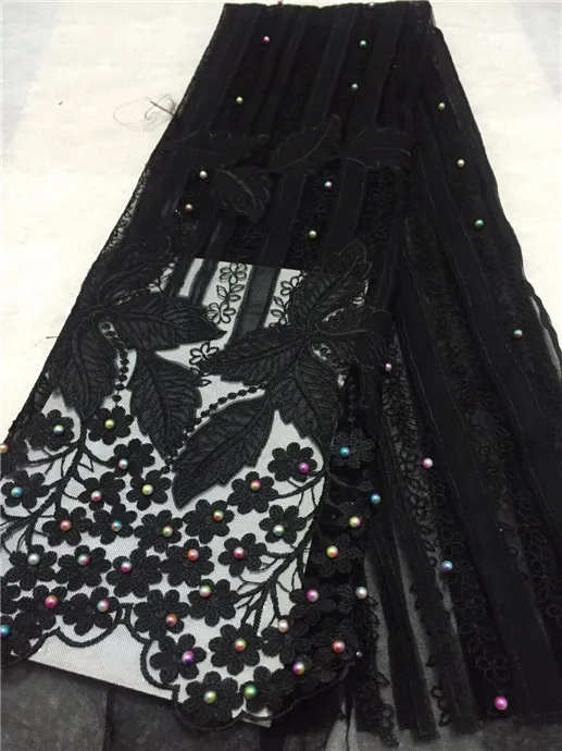 

African Lace Fabric 2018 Hot Sale Embroidered Nigerian Laces Fabric Red High Quality French Tulle Lace Fabric For Wedding