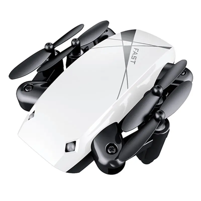 S9HW мини Радиоуправляемый Дрон с камерой 0.3MP Квадрокоптер WiFi FPV Микро Карманный Детский Рождественский подарок игрушка