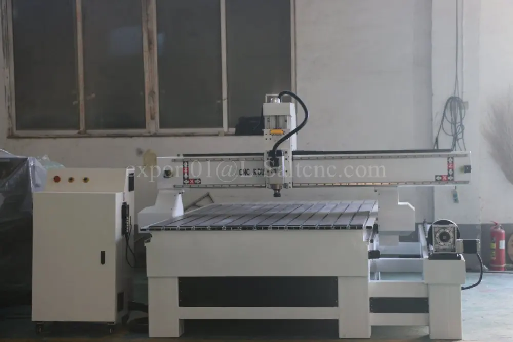 cnc router 1325 with rotary on side for wood sheet engraving and cutting | Инструменты