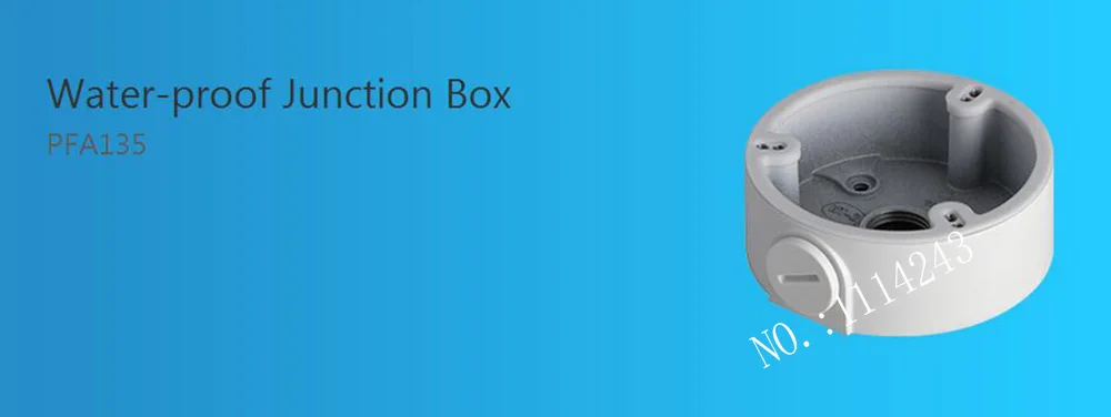 

DAHUA водонепроницаемая распределительная коробка без логотипа PFA135