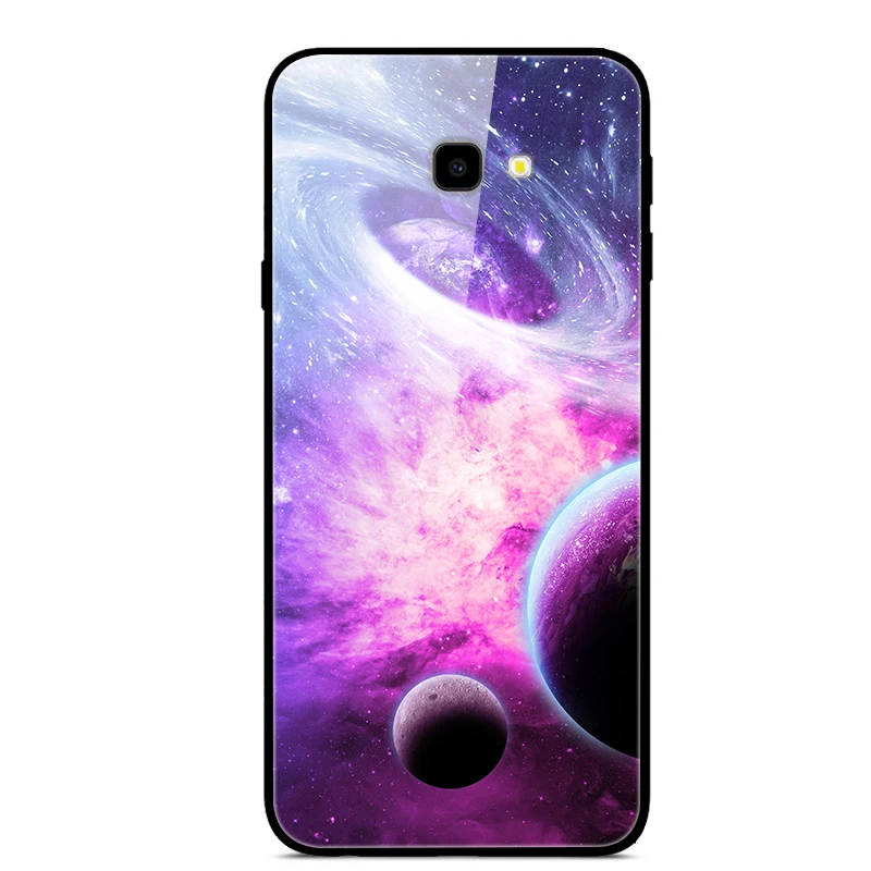 Для samsung J4 Plus чехол закаленное стекло твердая задняя крышка для samsung Galaxy J4 Plus чехол J 4 Plus A20E A2 Core Note 10 Plus