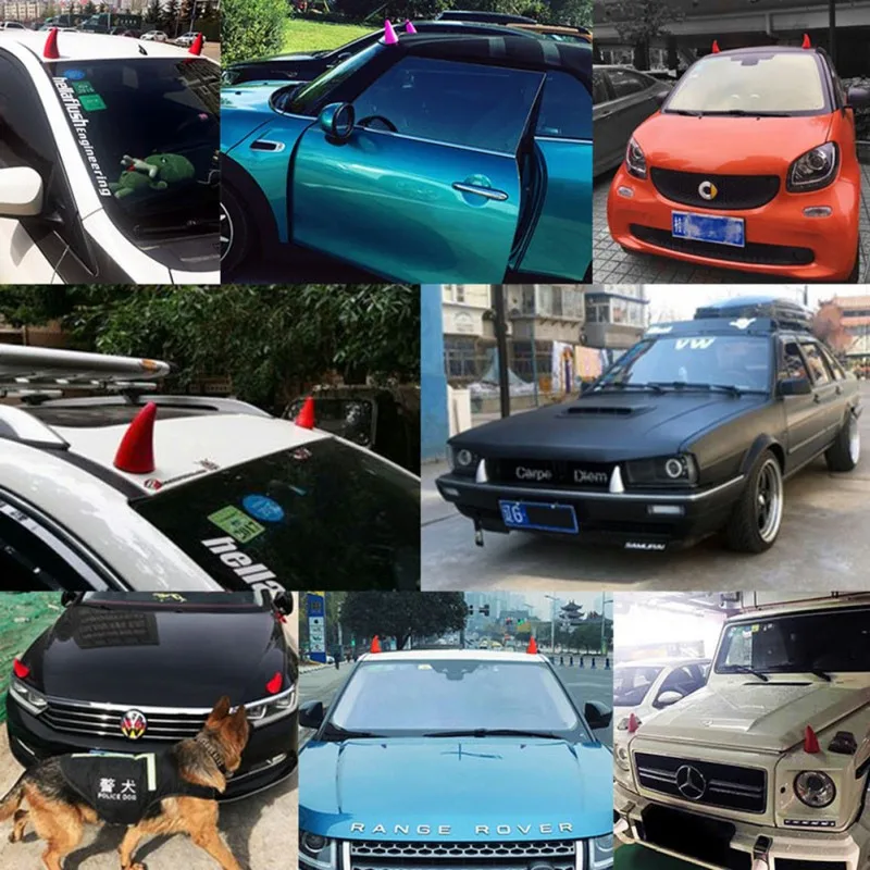 Пенополиуретановый дьявольский Рог рассады милые щупальца 3D Автомобильные