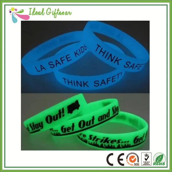 Акция! Силиконовые браслеты светится в темноте | Украшения и аксессуары