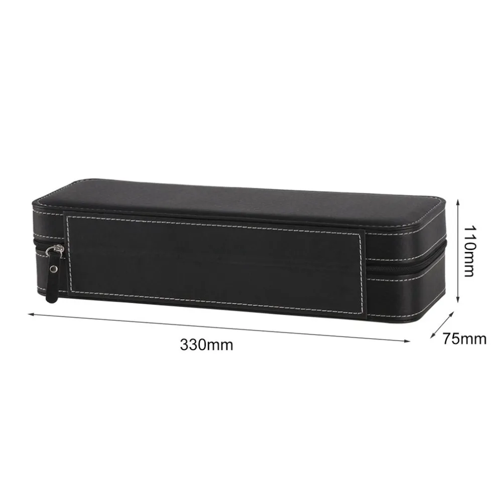 6 слотов коробка для хранения часов органайзер на молнии Классический