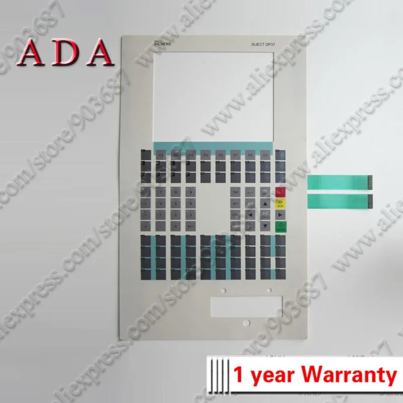 Мембранный переключатель клавиатуры 6AV3 637-7AB26-1AA0 OP37 для 6AV3637-7AB26-1AA0 совершенно