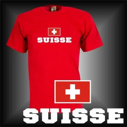 

2019 Hot sale Free shipping SCHWEIZ (Suisse) T-Shirt, S M L XL XXL (WMS02-56)