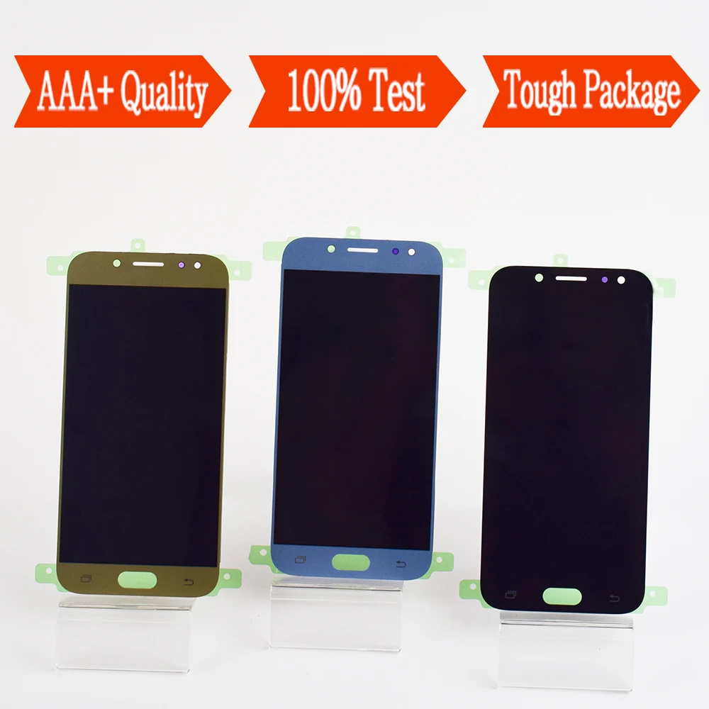Для SAMSUNG GALAXY J530 LCD J530F J530FM SM J5 Pro 2017 ЖК дисплей монитор + сенсорный экран дигитайзер