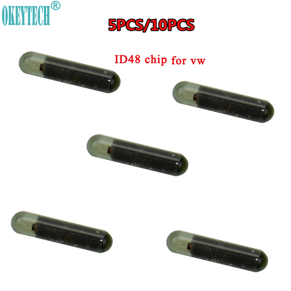 OkeyTech 5 шт./10 шт. Оригинальный Автомобильный ключ чип CAN (A1) ID48 транспондер