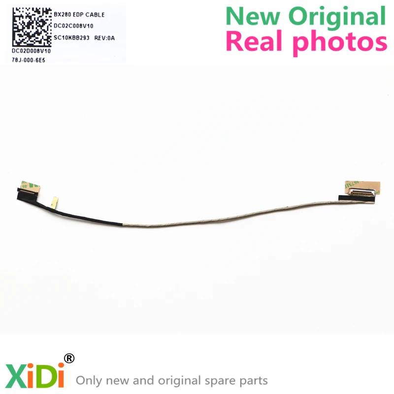 

Новый BX280 DC02C008V00 DC02C008V10 кабель для LENOVO THINKPAD X260 X280 LCD LVDS кабель