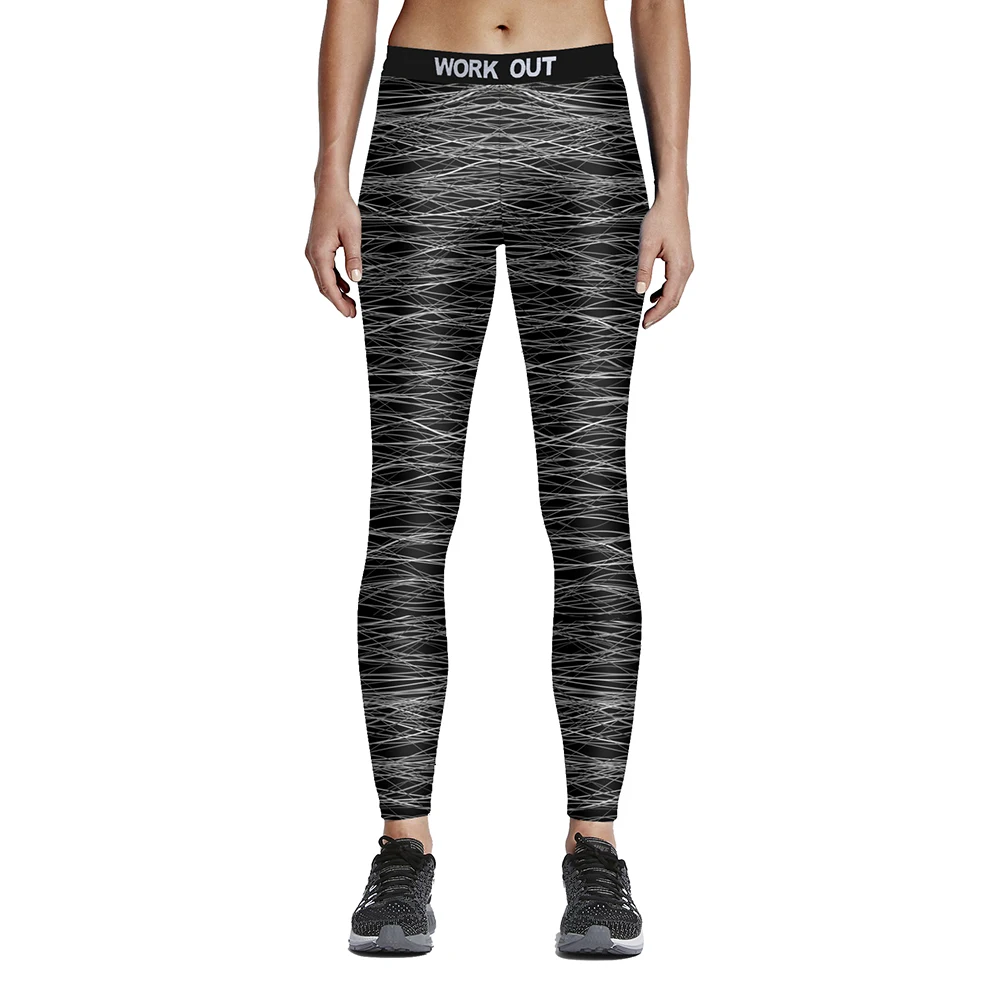 Градиентные темно синие спортивные штаны для бега женщин размеры от S до 4XL Черные