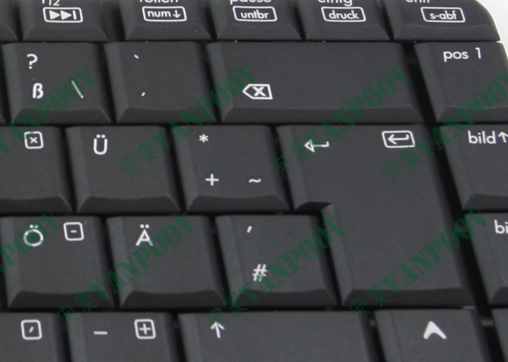 Немецкая клавиатура QWERTZ для ноутбука HP Compaq Pavilion dv2000 dv2100 dv2200 dv2300 Presario V3000 V3100 V3200