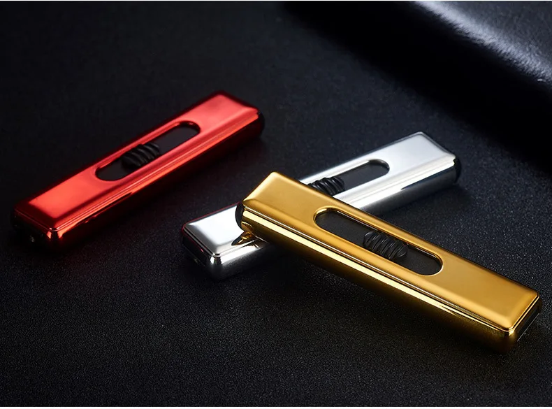 Tunsten турбо USB Зажигалка для сигарет курить тонкий размер с Usb зарядкой Электрический подарок для друга