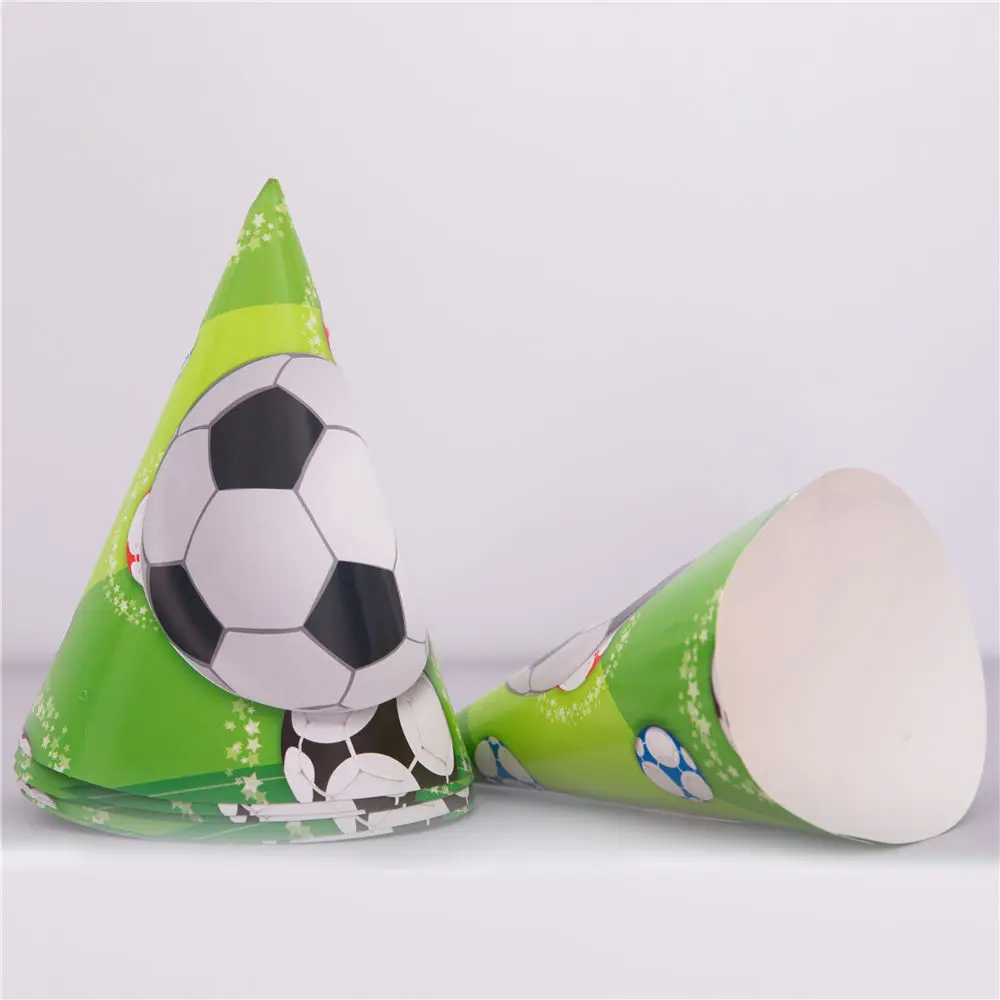 Футбольная тематика шляпы вечеринки дни рождения тематические события зеленые