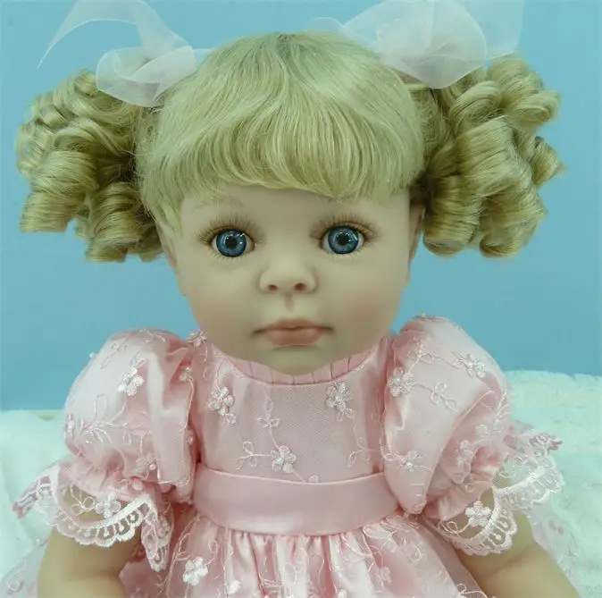 50 см силиконовые виниловые Reborn Baby Doll девушка Brinquedos реалистичные сопутствующие