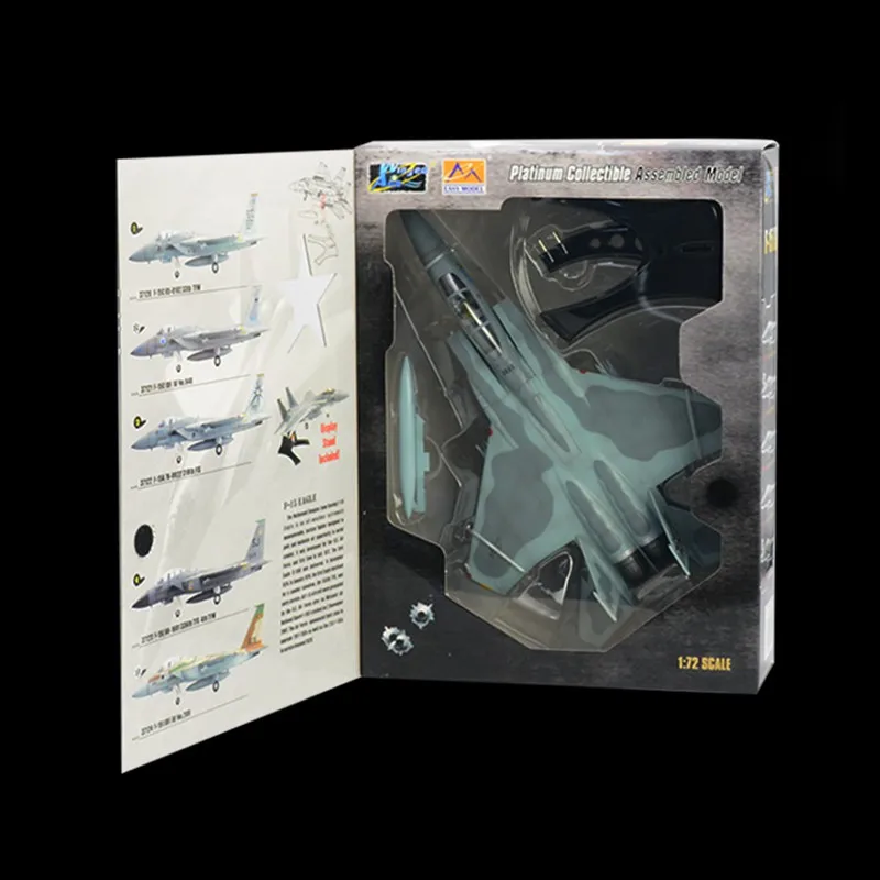Модель самолета 1/72 F 15 Eagle 15A модель из готового пластика|Наборы для сборки моделей| |