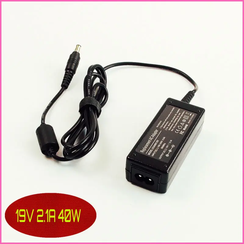 Для Samsung NP ND10 NC10 N140 19V 2.1A блок питания для ноутбука|cord pouch|power supply cordcord toggle |
