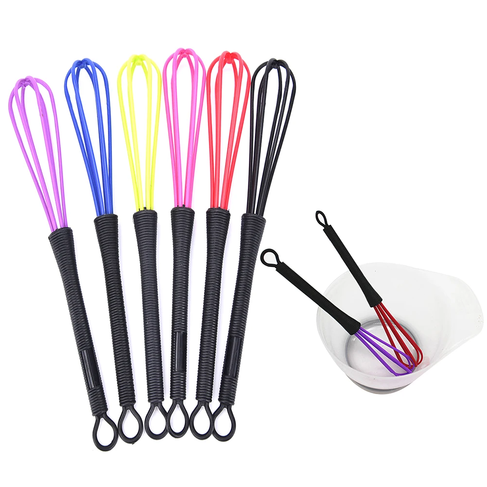 

High Quality 1PC Salon Dye Hiar Whisk Barber Hair Care Styling Egg Mixer Tools