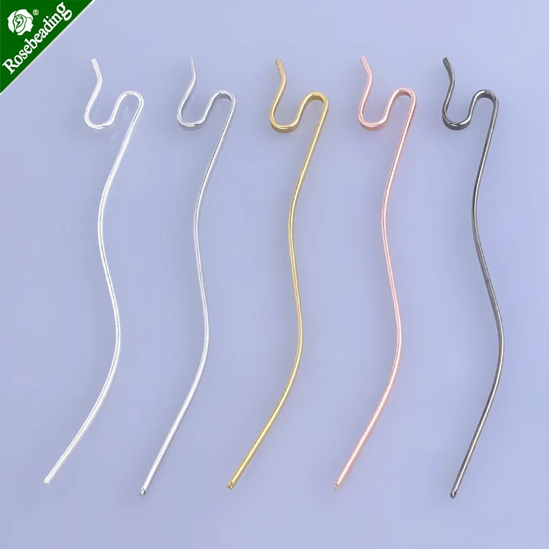 

135mm Iron Snake Hair Stick hair pick Bobby Pins Hairpins hair fork unisex jewelry Hair Accessory,sold 10pcs/lot