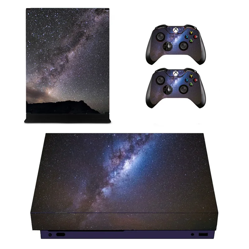 Для Xbox One X консоли 2 контроллера виниловая Обложка Наклейка Xboxone X кожи Стикеры Защитные накладки - Цвет: 5