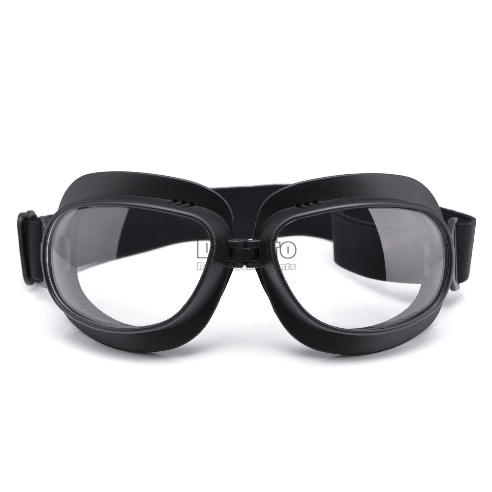 Clear BJMOTO универсальные Gafas мотоциклетные очки маска шлем для мотокросса c очками очки ветрозащитные Внедорожные мото кросс шлемы с очками - Цвет: Clear
