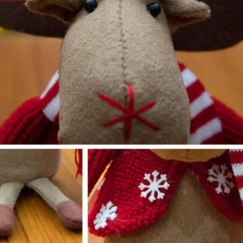 Рождественский лось Подвески украшения Рождество Творческий товары елочные