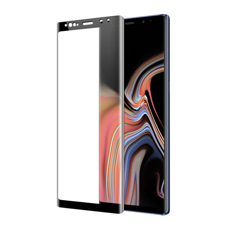 6D полный клей экран протектор для Samsung Note 8 S7 Edge Galaxy S9 S8 Plus чехол дружественное