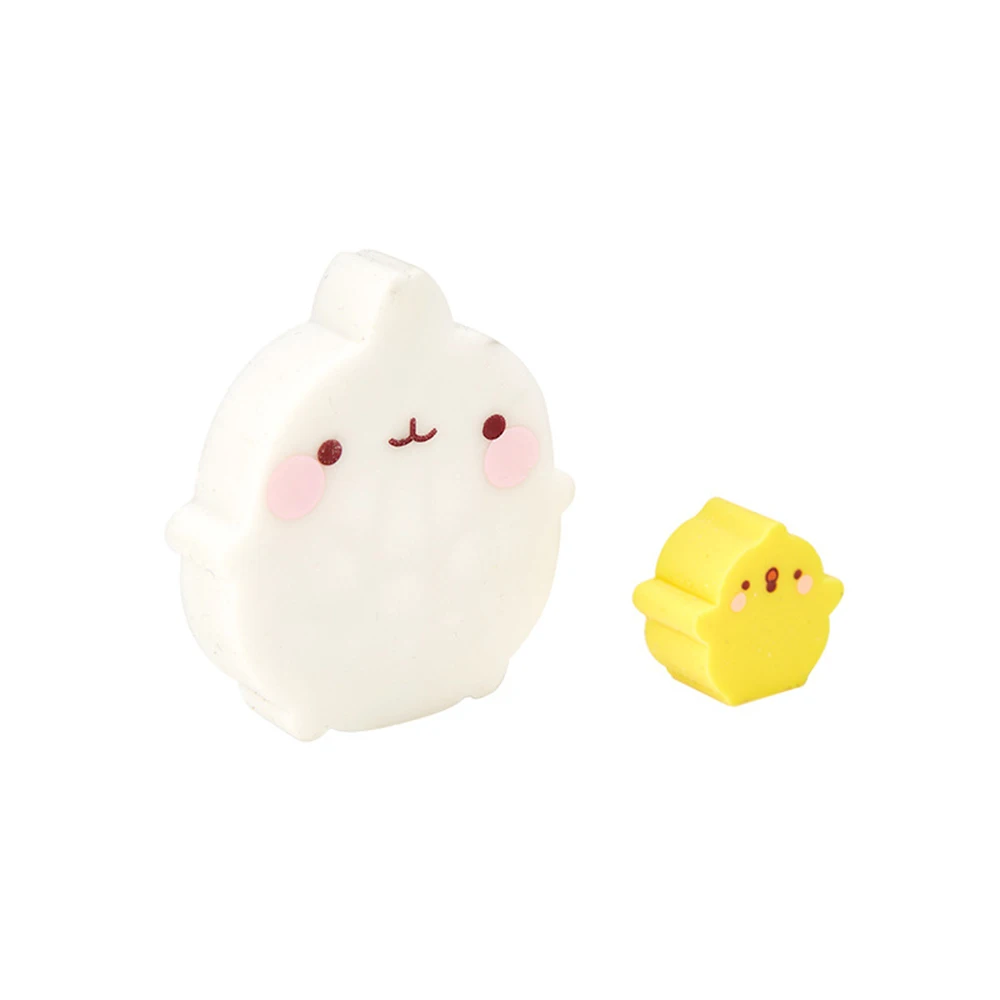 2 шт./упак. кролика утки Форма ластик стирательная резинка начальной школы призы