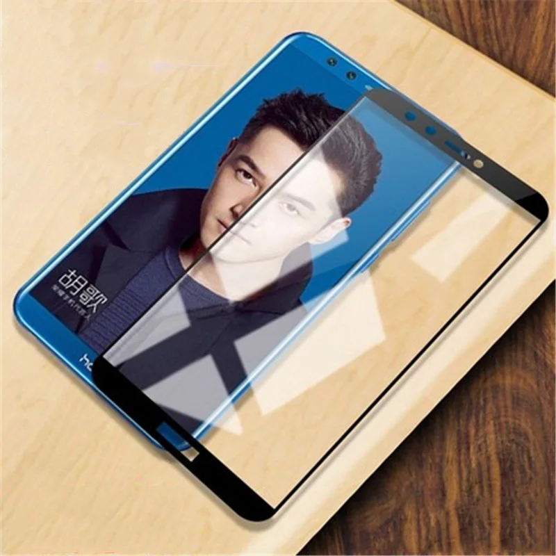Полное покрытие протектор экрана для Huawei Honor 9 10 облегченное закаленное стекло на