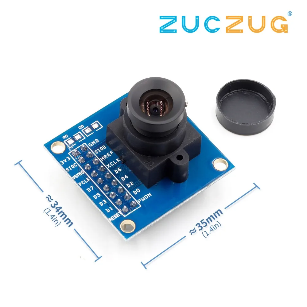 1 шт. голубой OV7670 300KP VGA модуль камеры для arduino DIY KIT|Интегральные схемы| |