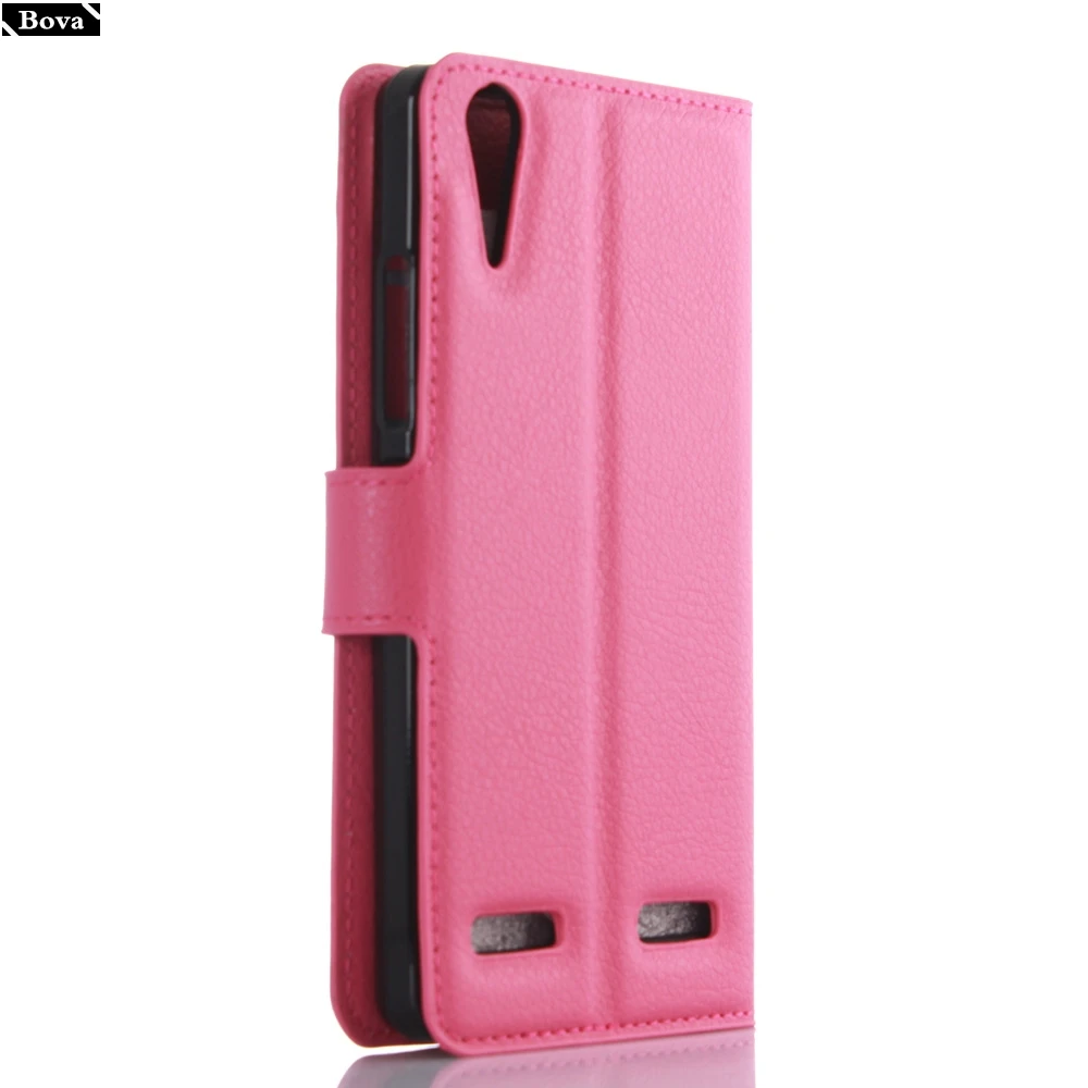 Rose JFC Для lenovo A6010 чехол из искусственной кожи кошелек Чехол держатель для карт чехол для телефона для lenovo A6010 защитный чехол кобура Чехол - Цвет: Rose JFC