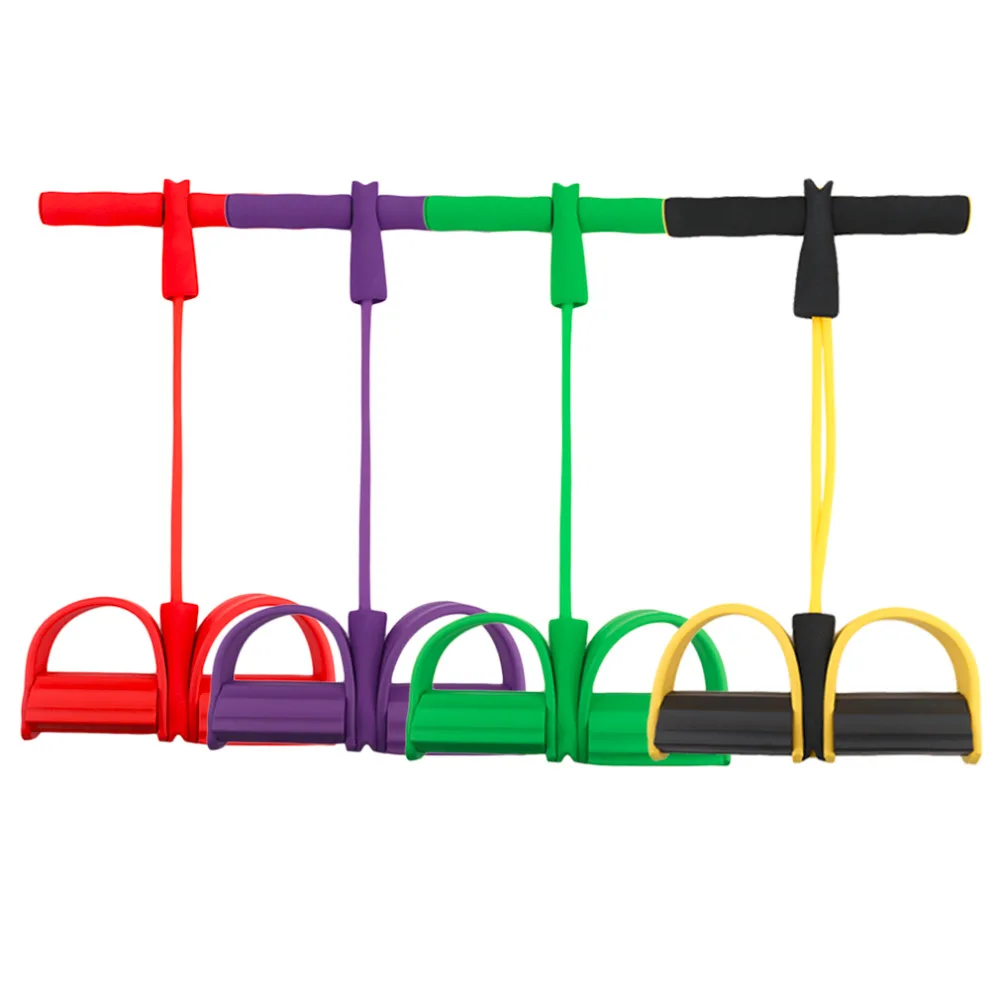 Фитнес лента Эспандер для тернировок канатная трубка эластичная плотная Йога